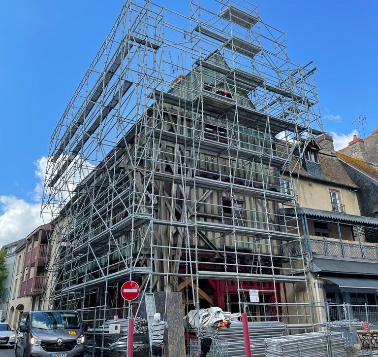 Réhabilitation de la Maison des Sept Colonnes à Alençon